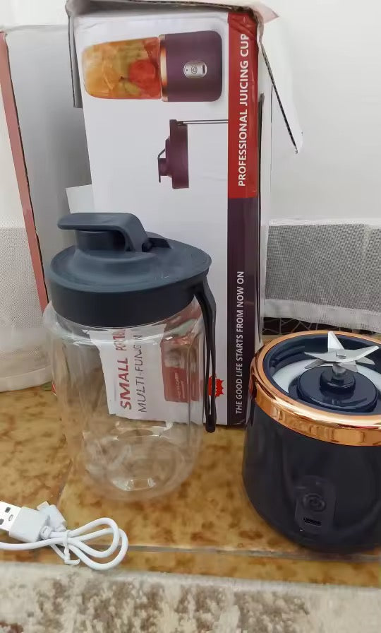 400ml Portable USB Blender Electric Travel Juicer Cup For Smoothie Milkshake Kitchen Mini Mixer Tool